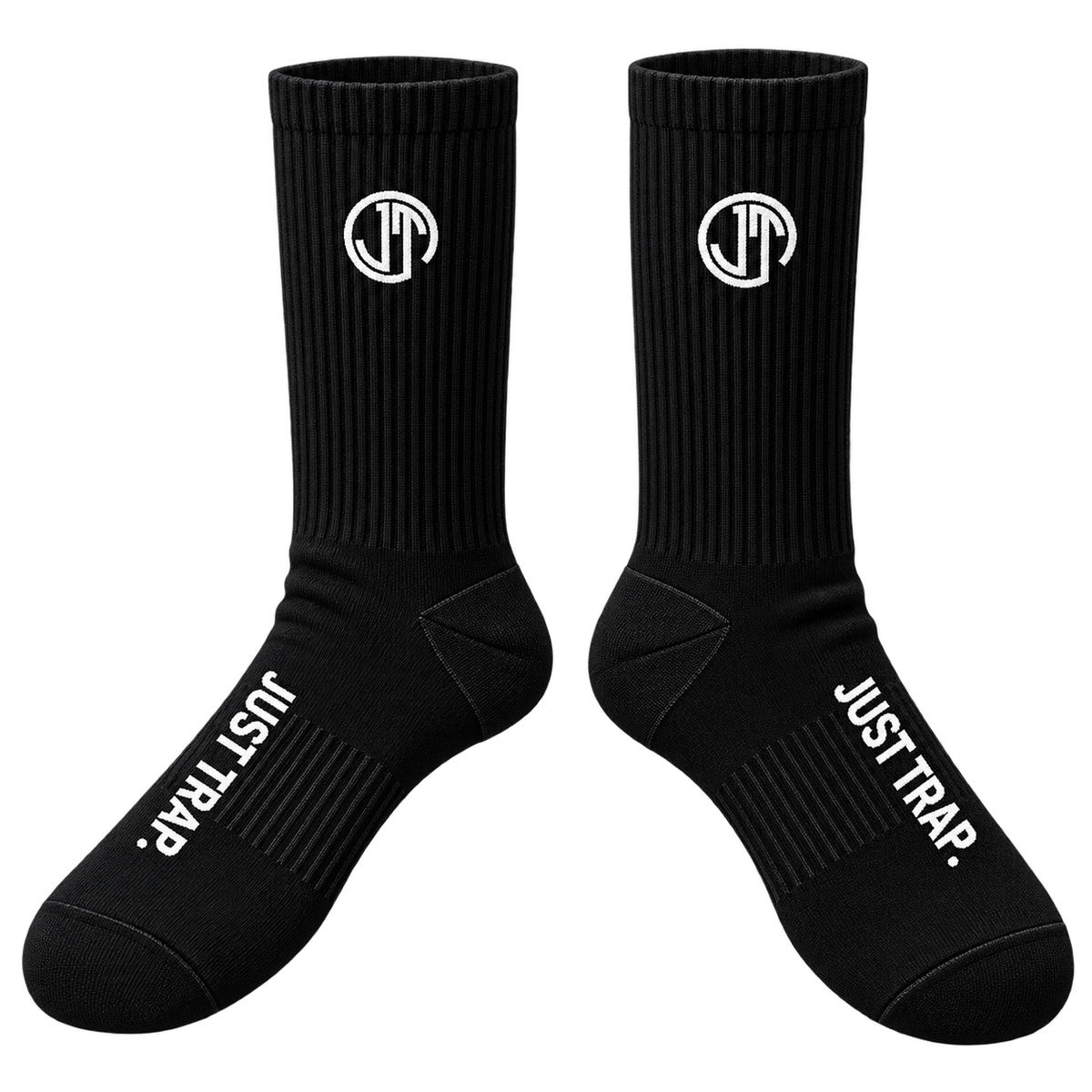 JUST TRAP ATHLETIC CREW SOCKS