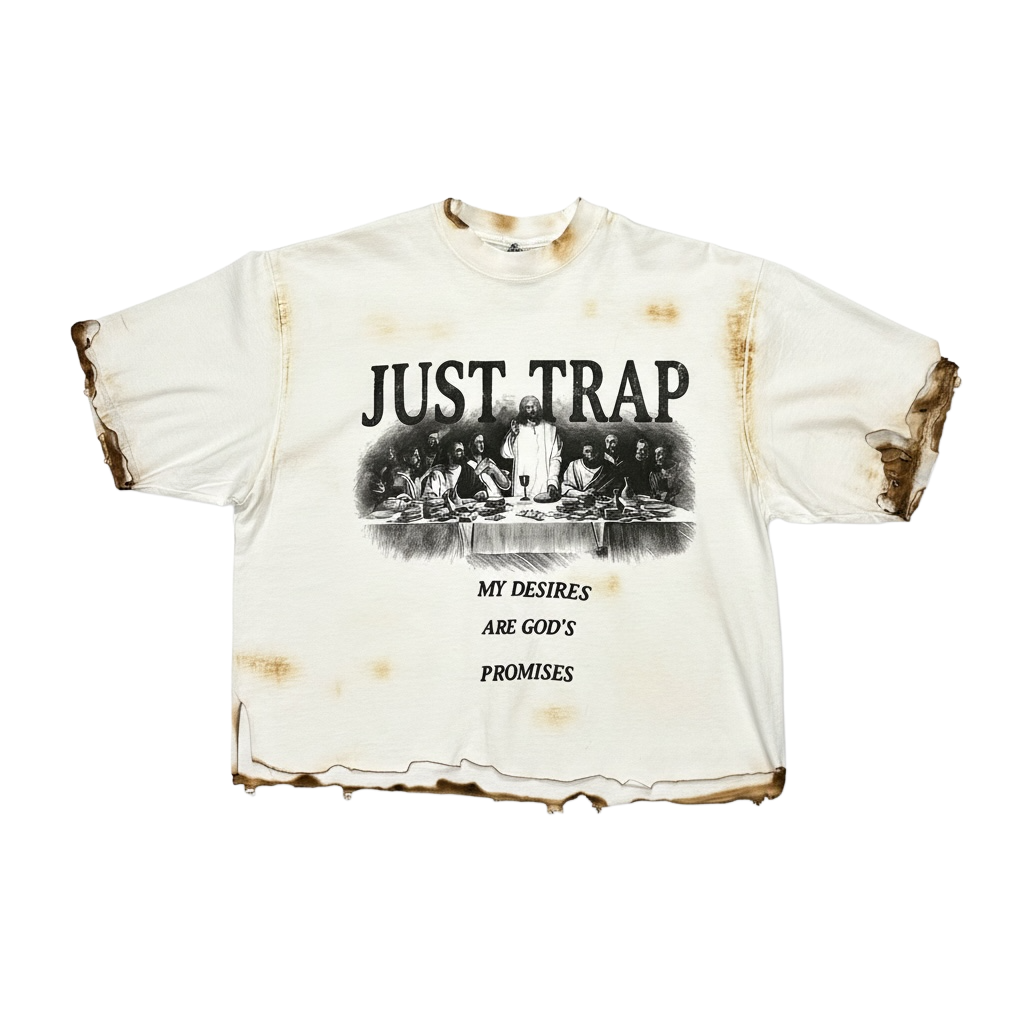 Burnt Scroll Tee