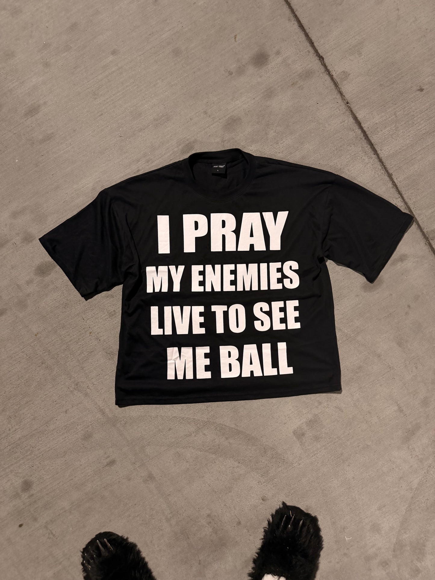 SEE ME BALL STAPLE TEE