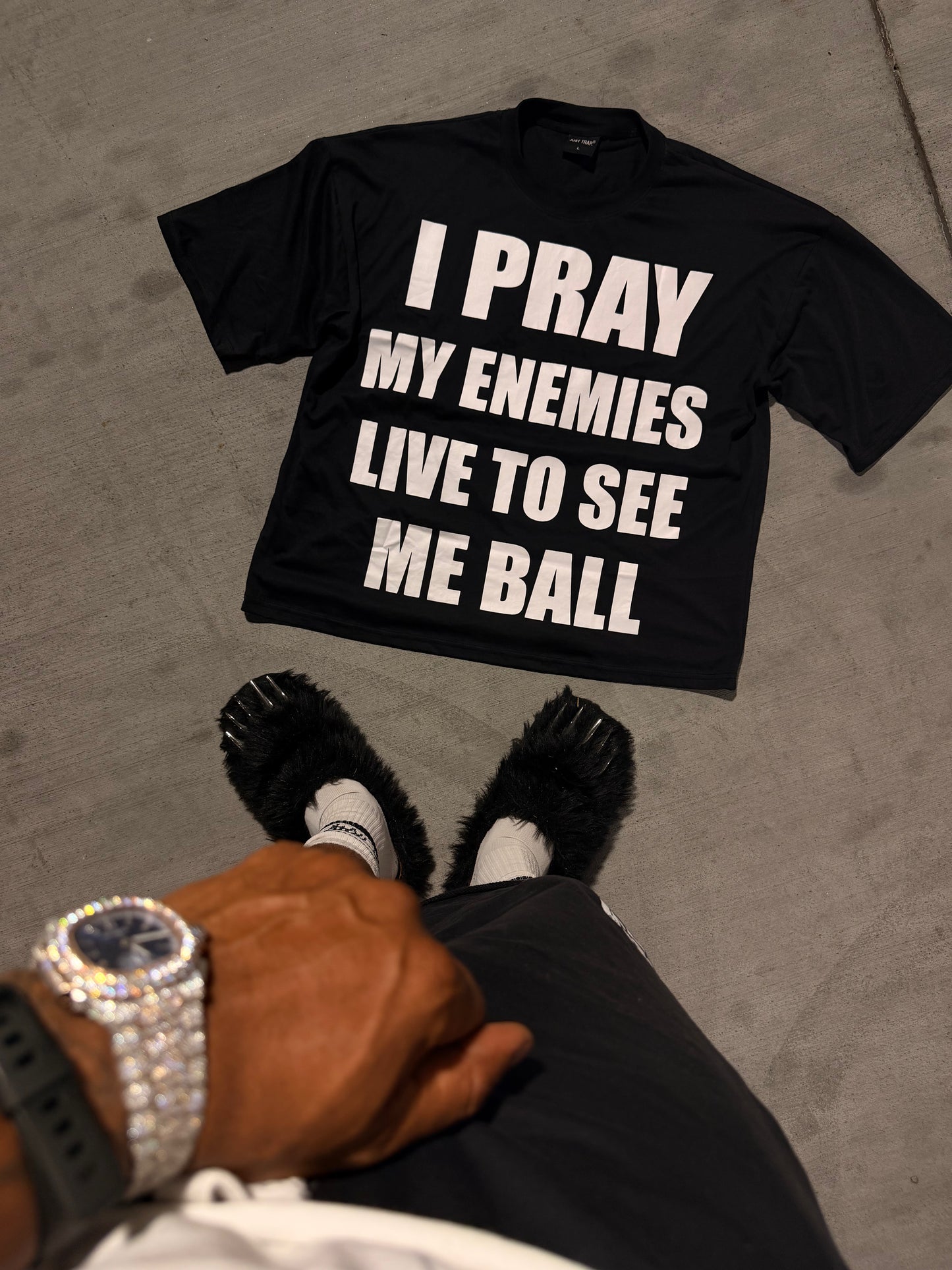SEE ME BALL STAPLE TEE