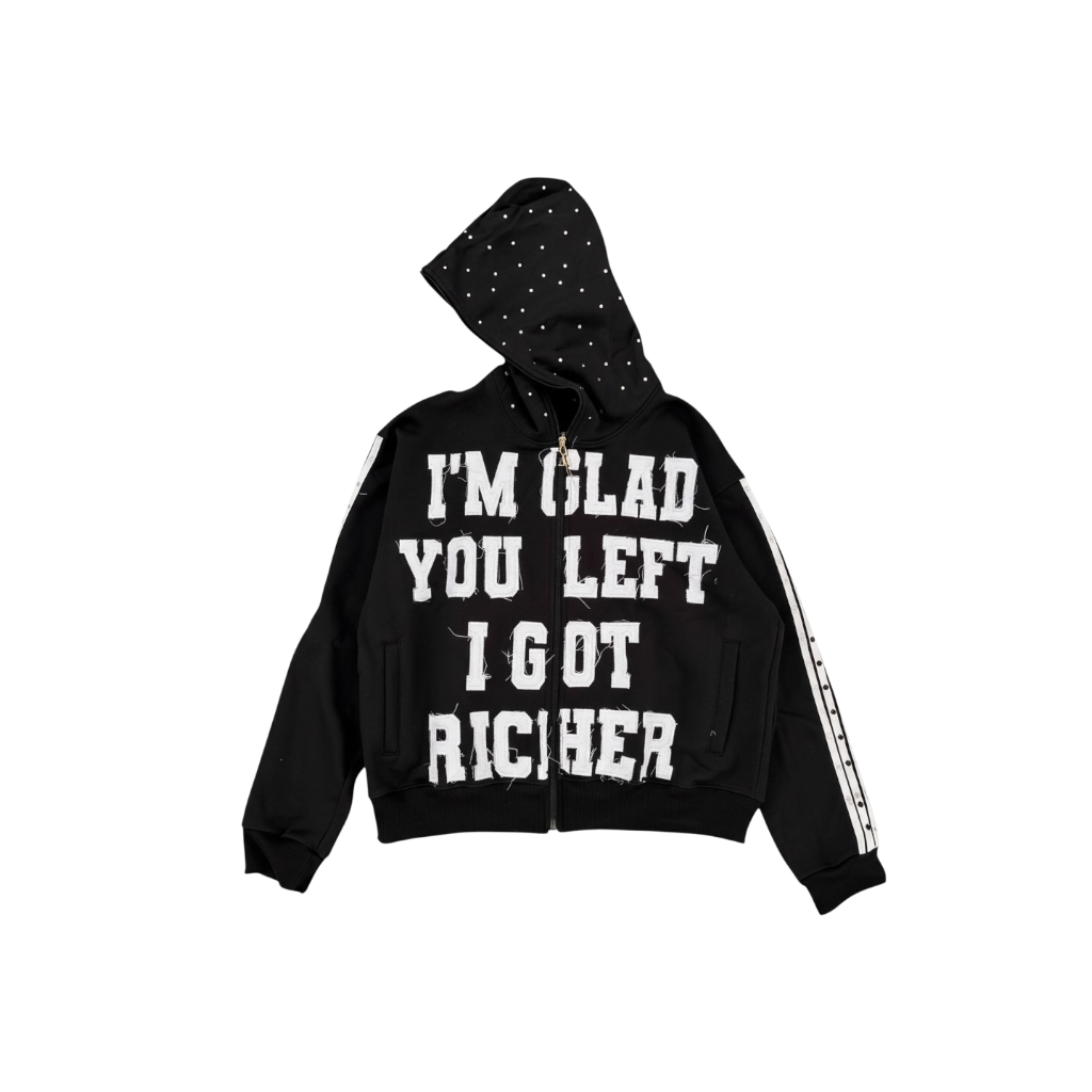 I Got Richer Zip Hoody