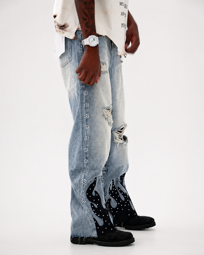 JT DESTROYED DENIM