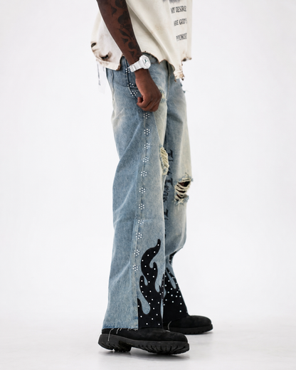 JT DESTROYED DENIM