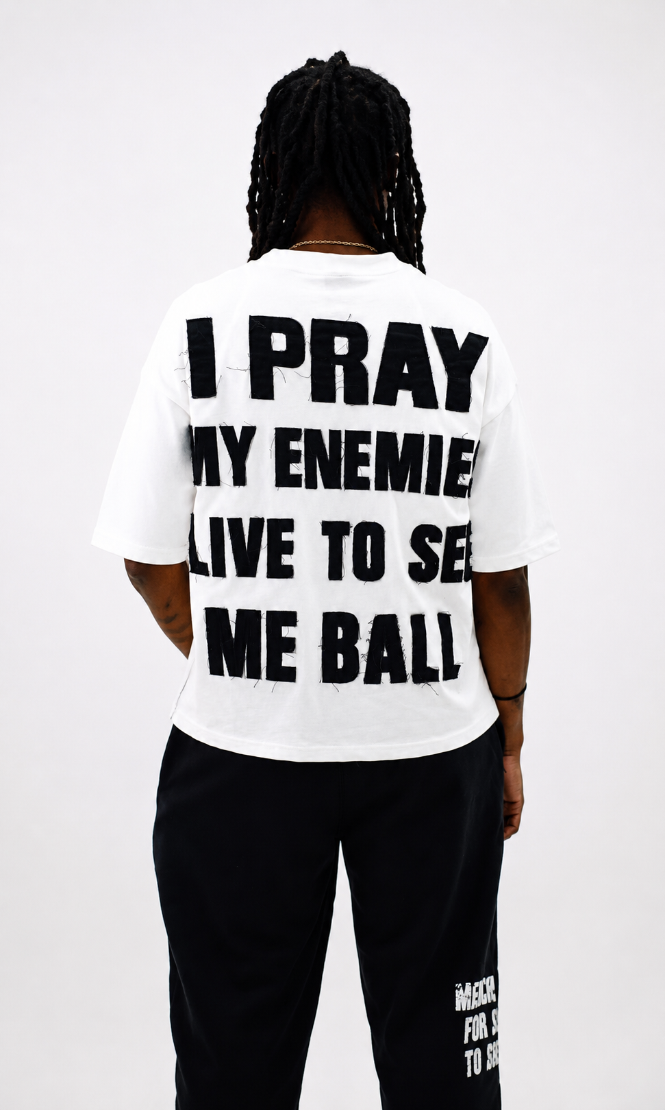 SEE ME BALL DISTRESSED TEE