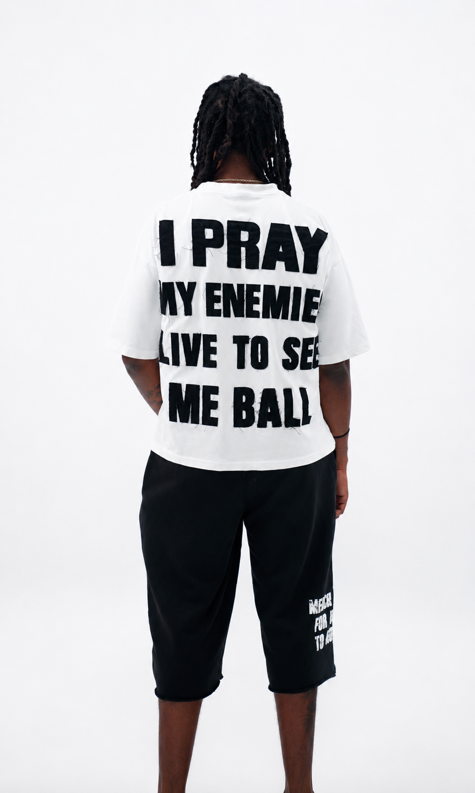 SEE ME BALL DISTRESSED TEE