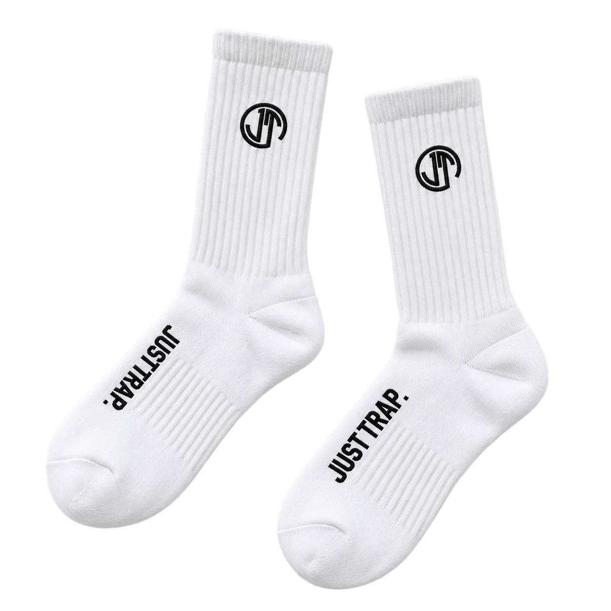 JUST TRAP ATHLETIC CREW SOCKS