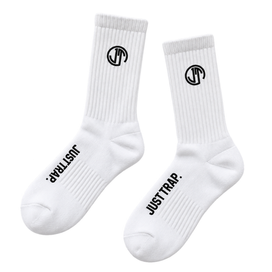 JUST TRAP ATHLETIC CREW SOCKS