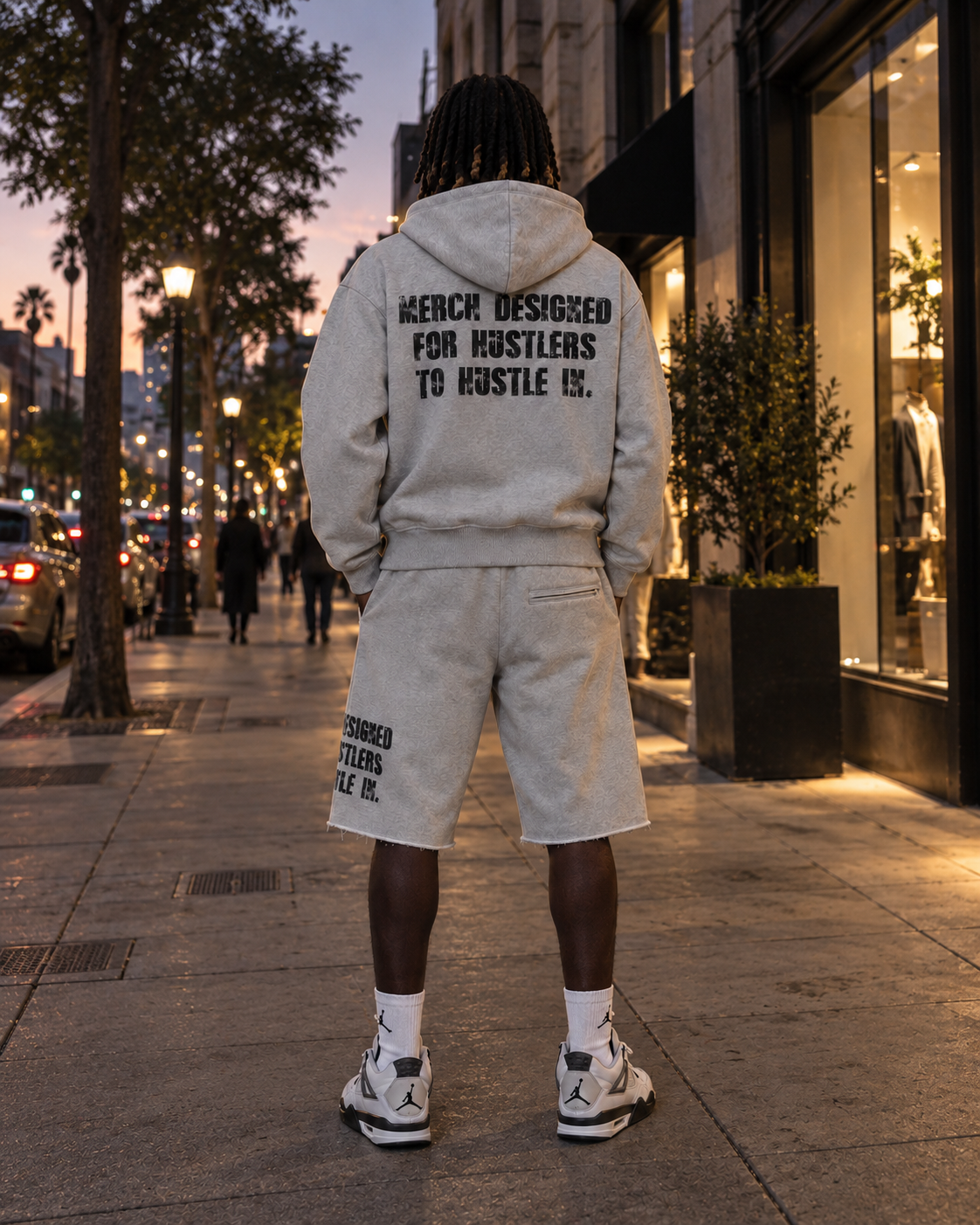 Hustle in it French Terry Zip Hoody