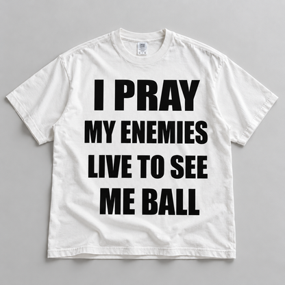 SEE ME BALL STAPLE TEE