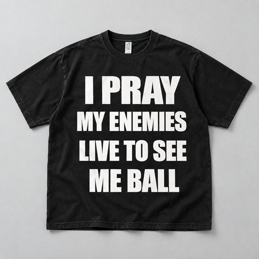 SEE ME BALL STAPLE TEE