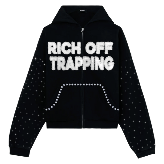 Rich Off Trapping Zip