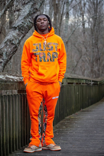 Orange Flare Jogger