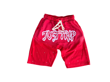 Stone washed Jogger short