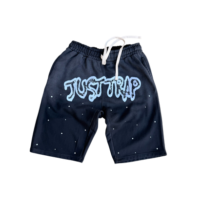 Stone washed Jogger short