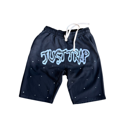 Stone washed Jogger short