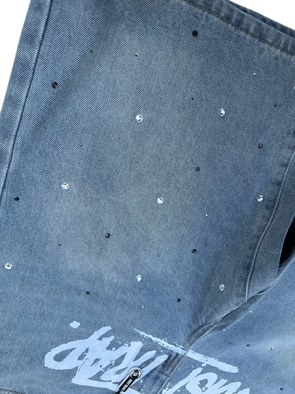 Galaxy Denim Jorts