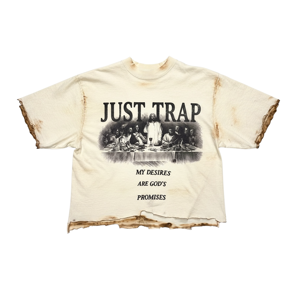Burnt Scroll Tee