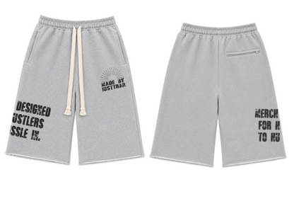 HUSTLE IN IT 3/4 SHORTS
